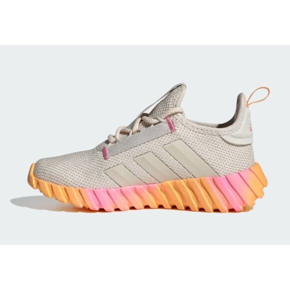 NEW Adidas Kaptir 3.0 Sneakers Shoes Alumina / Bliss Pink / Hazy Orange US 4 - Picture 2 of 7